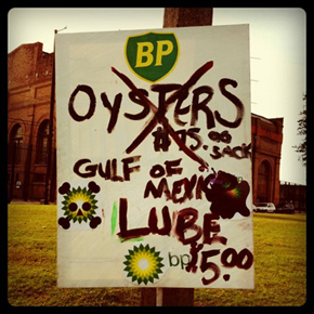 BP Oil Sign-New Orleans